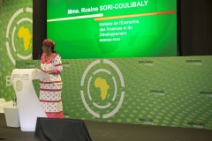 Rosine COULIBALY- Ministre de l'économie et des finances_ Burkina Faso
